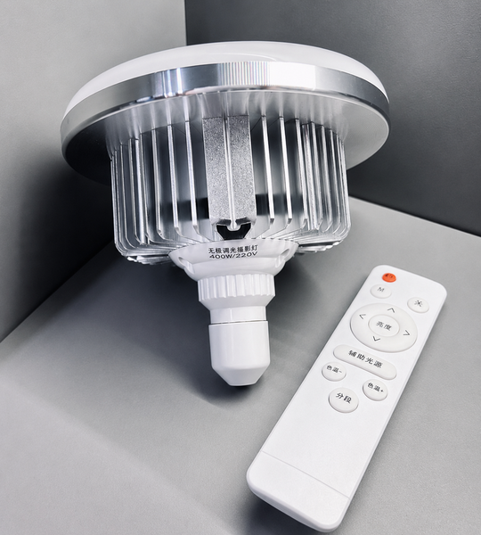 Світлодіодна LED лампа 85W E27 3000-6500K з пультом | Для фото та відеозйомки 755706 фото