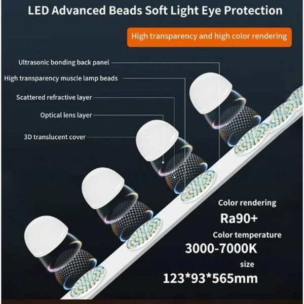 Портативний відеосвіт Four Lights RD-56 10W 3000-7000K студійна LED лампа для фото відеозйомки 778452 фото