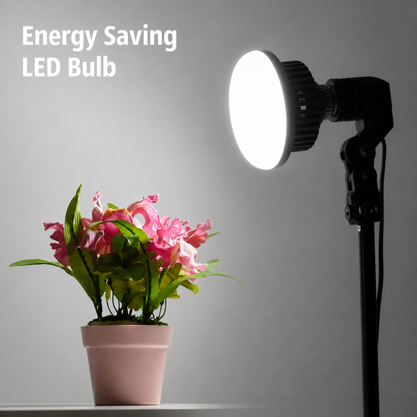 Світлодіодна LED лампа 85W E27 3000-6500K з пультом | Для фото та відеозйомки 755706 фото