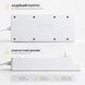 Сетевой фильтр SLM-1080 5 м 2500W | 3 розетки + 4 USB + USB-C + беспроводная зарядка 789787 фото 4