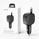 Автомобильное зарядное устройство Earldom ES-CC53 60W 3-в-1 с USB-A, USB-C и встроенным кабелем USB-C 790641 фото 9