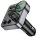 FM-трансмітер Hoco E86 Bluetooth 5.4, PD 30W + QC3.0 18W, 48W, Hands-Free, USB-C, USB, TF, автомобільний модулятор 785944 фото 4