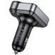 FM-трансмітер Hoco E86 Bluetooth 5.4, PD 30W + QC3.0 18W, 48W, Hands-Free, USB-C, USB, TF, автомобільний модулятор 785944 фото 7