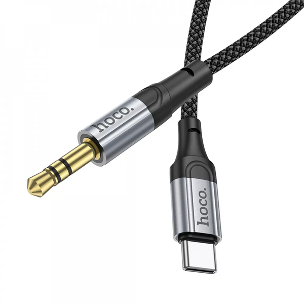 Кабель Hoco UPA26 Type-C &rarr; 3.5 мм AUX 1м | аудио кабель USB-C mini jack 777064 фото