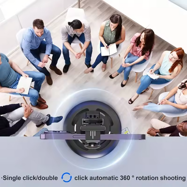 Настільний стабілізатор з авто-відстеженням обличчя (AI Face Tracking Gimbal) &ndash; ваш ідеальний інструмент для контенту, стриму та відео 778472 фото