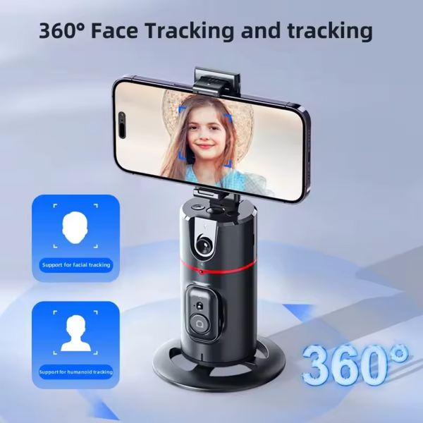 Настільний стабілізатор з авто-відстеженням обличчя (AI Face Tracking Gimbal) &ndash; ваш ідеальний інструмент для контенту, стриму та відео 778472 фото