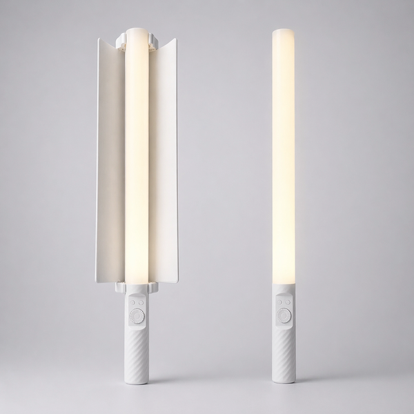 RGB LED лампа жезл MJ-27 Light Stick (49.5 см) со шторками и режимом светомузыки 790231 фото