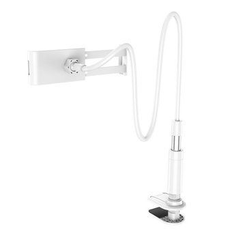 Гнучкий тримач для телефону та планшета Hoco PH24 100см 360&deg; Silver White 774216TP фото