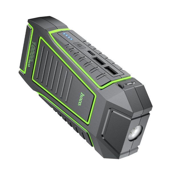 Пусковий зарядний пристрій автомобільного акумулятора бустер Hoco QS1 10000 mAh з power bank 777760TP фото