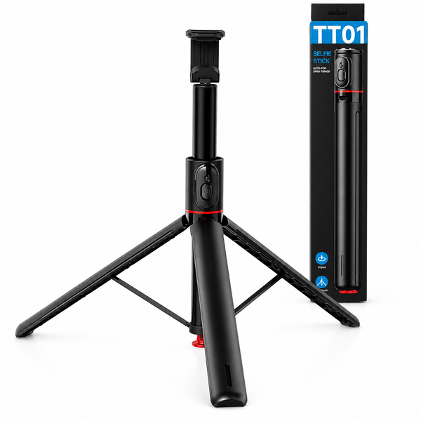 Монопод-штатив TT01 Multifunction 1770 мм с Bluetooth-пультом, магнитным пультом и автоматическим штативом для iPhone Android 787755 фото