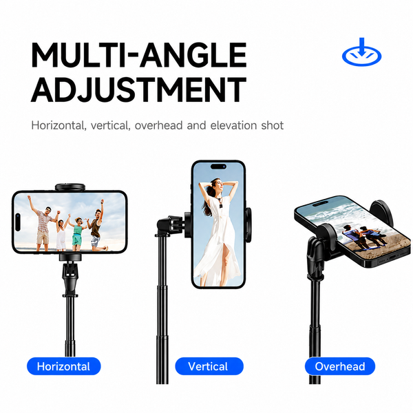 Монопод-штатив TT01 Multifunction 1770 мм с Bluetooth-пультом, магнитным пультом и автоматическим штативом для iPhone Android 787755 фото