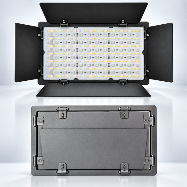 LED-лампа VP600 RGB 24W + RGB 15W для фото та відеозйомки, 3200&ndash;6500K, 2 NP-F750 786418 фото