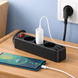 Сетевой фильтр Hoco NS2 Black 4000W | 3 розетки + 3 USB | Удлинитель 1.8m 774224 фото 4