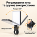 LED відеосвітло M17 5W 2500&ndash;9000K CRI 95+ 2000mAh для телефону та камери 786017 фото 6