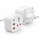 Сетевой переходник Earldom ES-SC16 4000W | USB-C + 2 USB | EU Plug 778379 фото 1