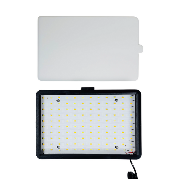 LED-панель VL-8 15 Вт USB - відеосвітло 120 діодів, 2700-6500K, з кольоровими фільтрами, під штатив 778863 фото