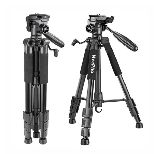 Штатив Neepho NP-8850 175 см алюминиевый | tripod для фотоаппарата, камеры и смартфона 777658 фото