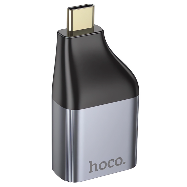 Адаптер Hoco UA35 USB-C to RJ45 Fast Ethernet 100 Мбит/с сетевой LAN адаптер 785841 фото