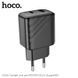 Зарядное устройство Hoco CS23A 30W PD QC3.0 PPS USB-C + USB-A быстрая зарядка чёрный 779963 фото 2