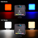 RGB відеосвітло W64RGB Mini LED Video Light 2500-9000K накамерне світло 779217 фото 7
