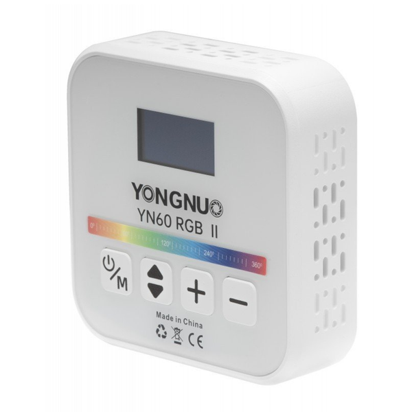 Yongnuo YN60RGB RGB LED відеосвітло портативна лампа для камери 2500-9900K CRI95 акумулятор 2000mAh 778687 фото