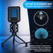 Ігровий USB-мікрофон X1S Gaming Microphone з RGB-підсвічуванням, кардіоїдний, USB-A/Type-C 788963 фото 5
