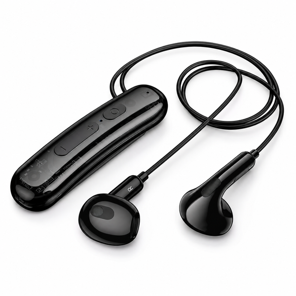 Беспроводные наушники-петличка Hoco ES77 Bluetooth 5.4, магнитный клипс, 10 ч звонков, 12 ч музыки 789418 фото